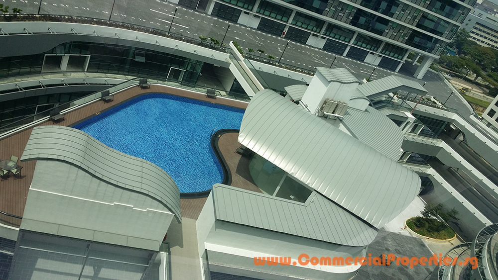 Unit with pool view at Blk 69