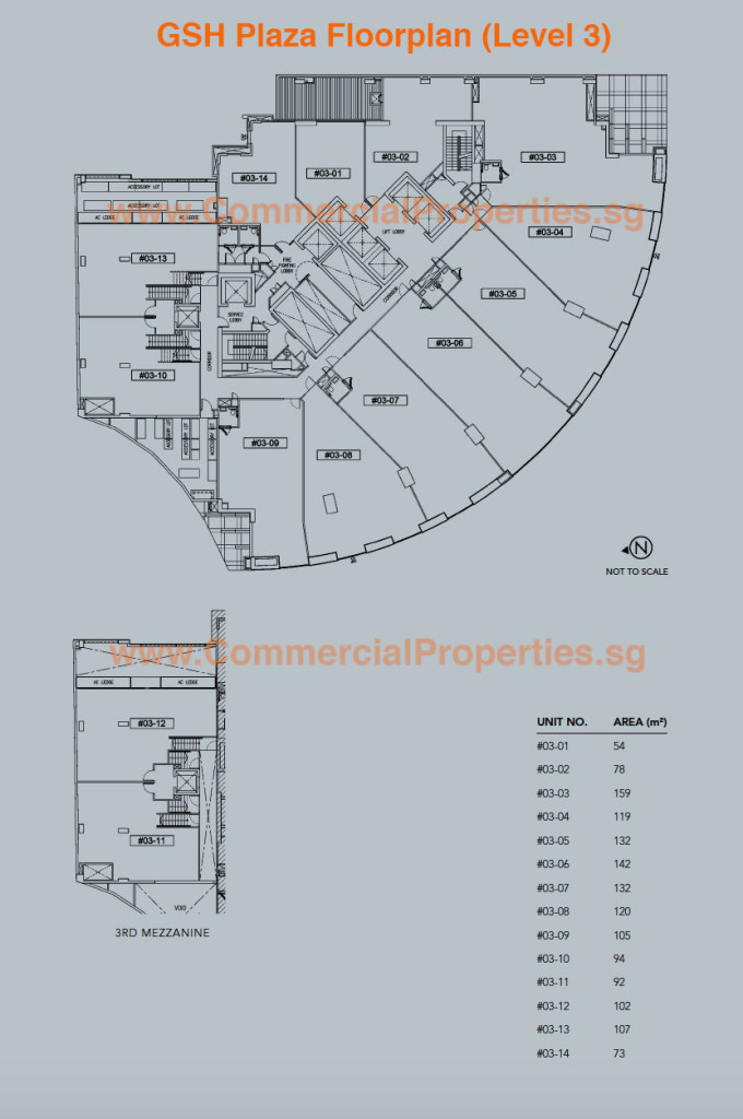 GSH Plaza Floor Plan Level 3